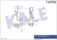 

090 cacu010 для INTERCOOLER 1821 // AL (AL + AL)