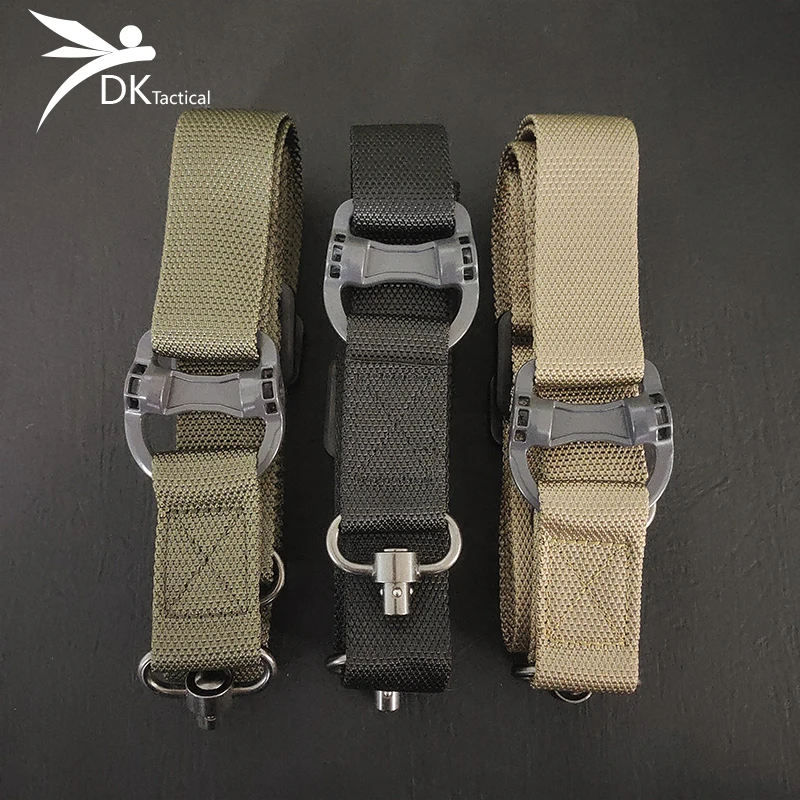 

MS4 Tactical buttstock Gun Sling Strap 2 Point Airsoft Rifle Strapping Belt Military Shooting QD Metal Buckle Gun Strap Hunting