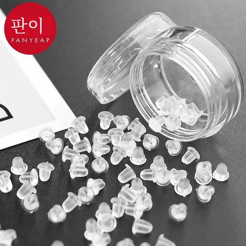 Заглушка для ушей Ap40-антипадающая силиконовая заглушка Задняя Резиновая