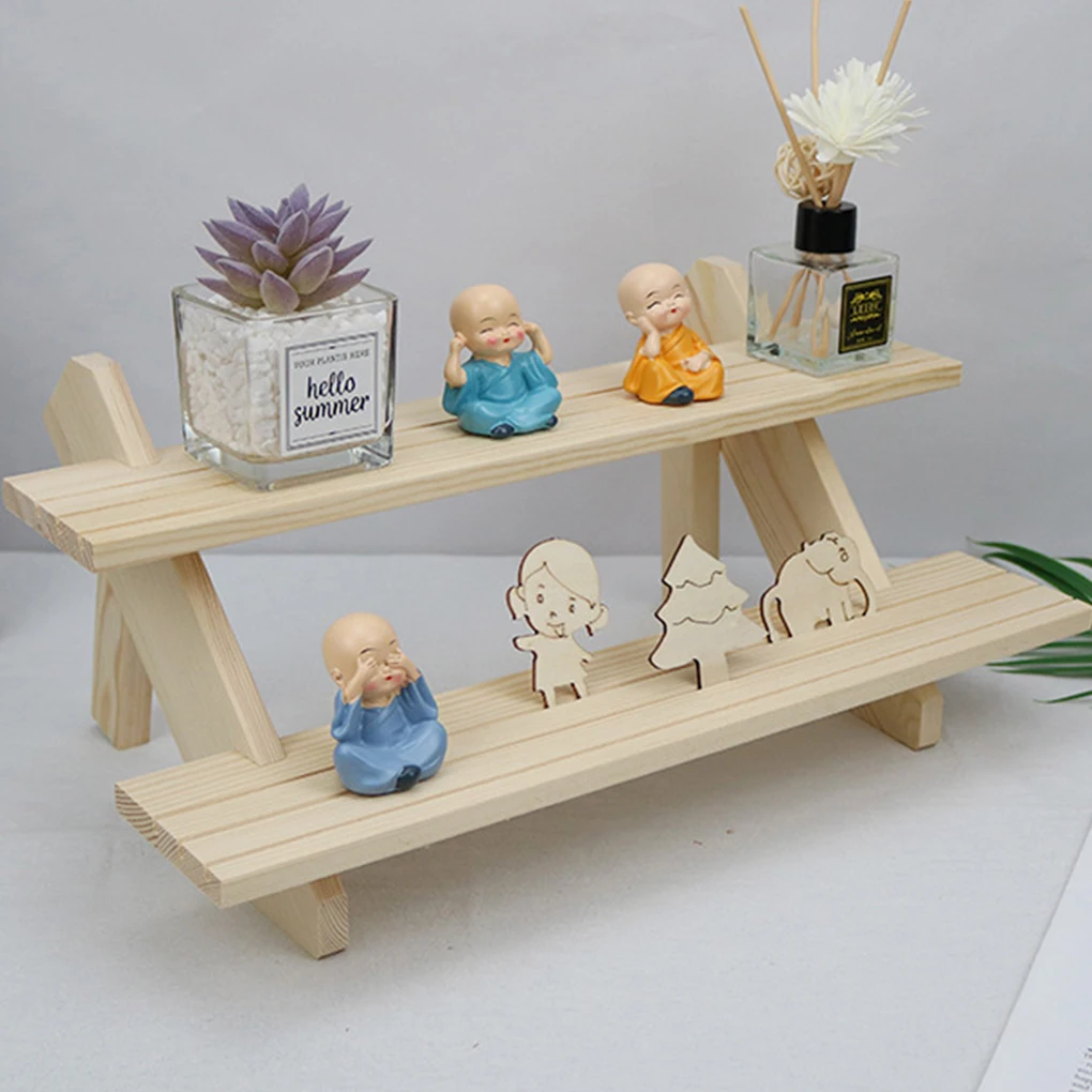

Display Holder Portable Removable Fragrance Ladder Shelf Accessories