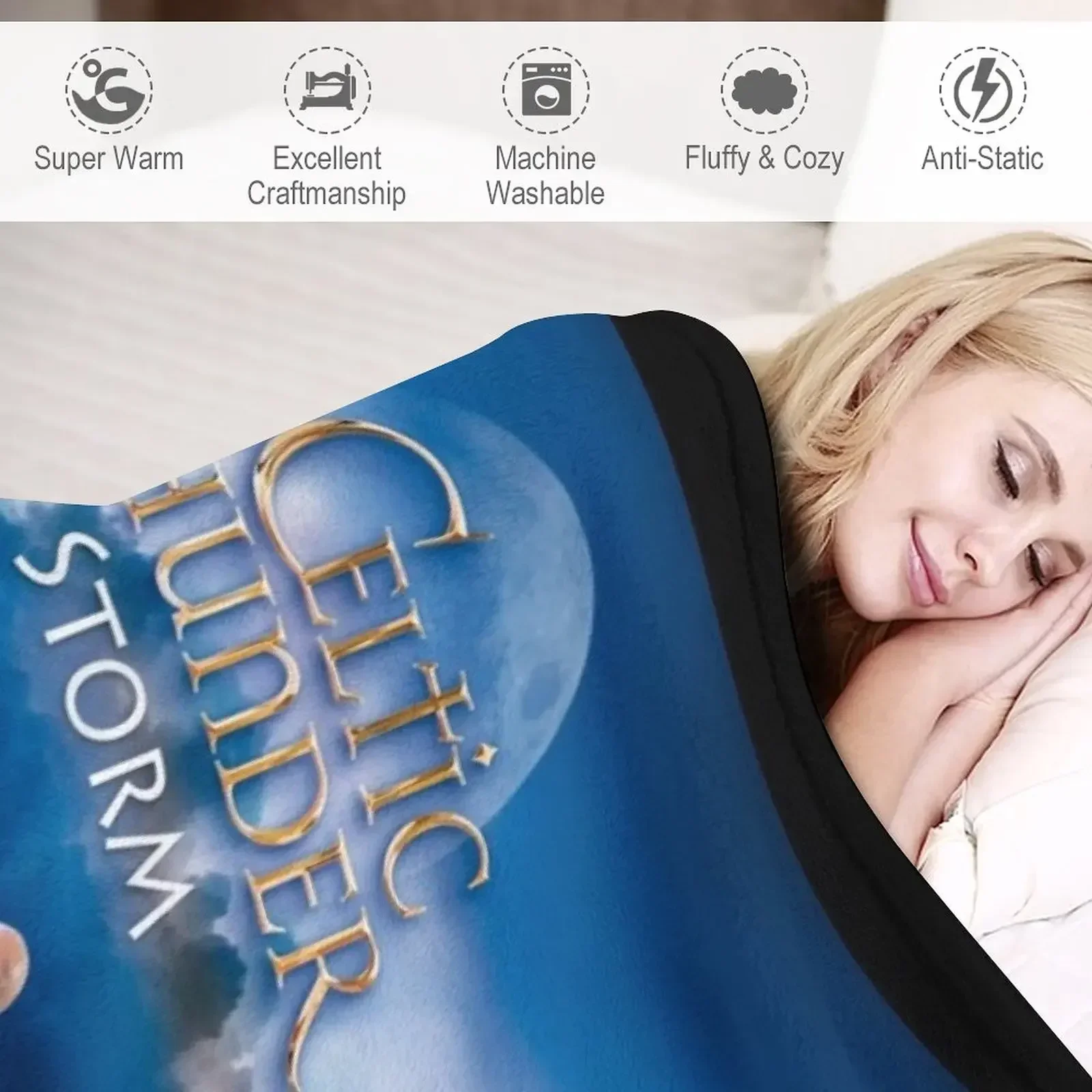 Одеяло Celtic Thunder Storm декоративные плед-одеяла