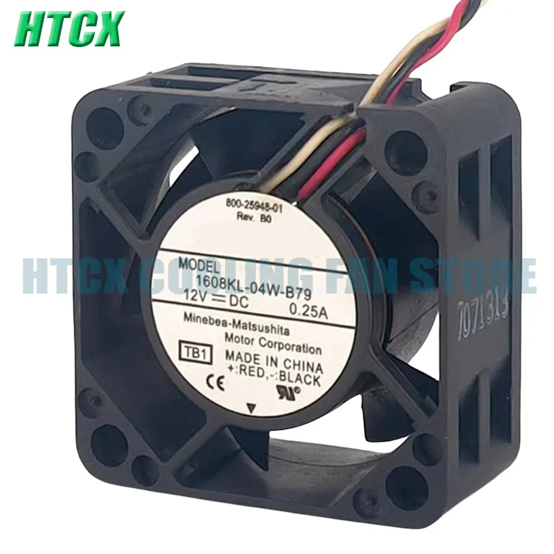 Охлаждающий вентилятор 4CM 4020 40*40*20MM DC12V 0.25A кулер 1608KL-04W-B79 2811 Enterprise Router