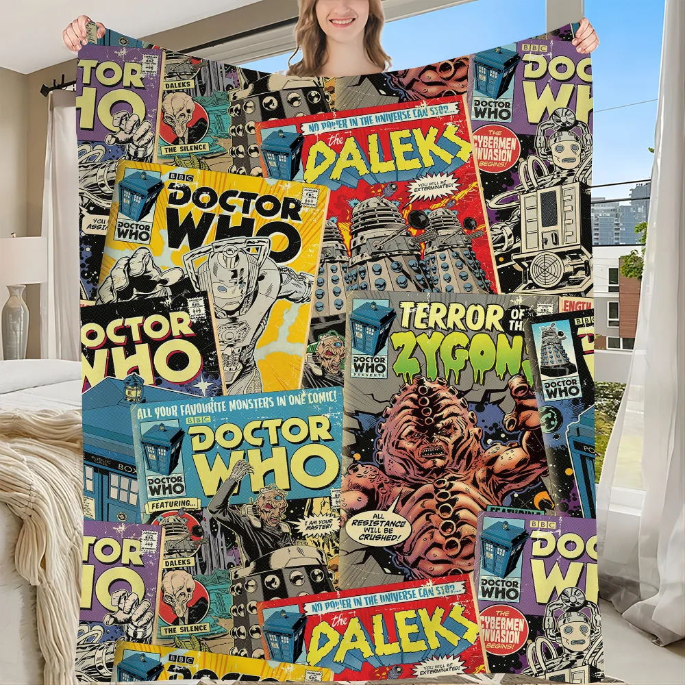 TV D-Doctor W-Whos Большой Настенный Гобелен С Принтом Sci-Fi Художественная Декоративная