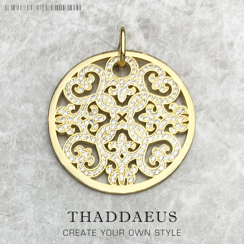 

Pendant Ornaments Flower Brand Fashion Bohemia Jewelry Europe Style Accessories Soul 925 Sterling Silver Gift For Woman