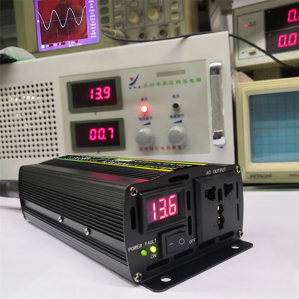 6000W 8000W Pure Sine Wave Inverter Car Power DC12V 24V To AC 110V 220V Socket Converter for Home Outdoor |