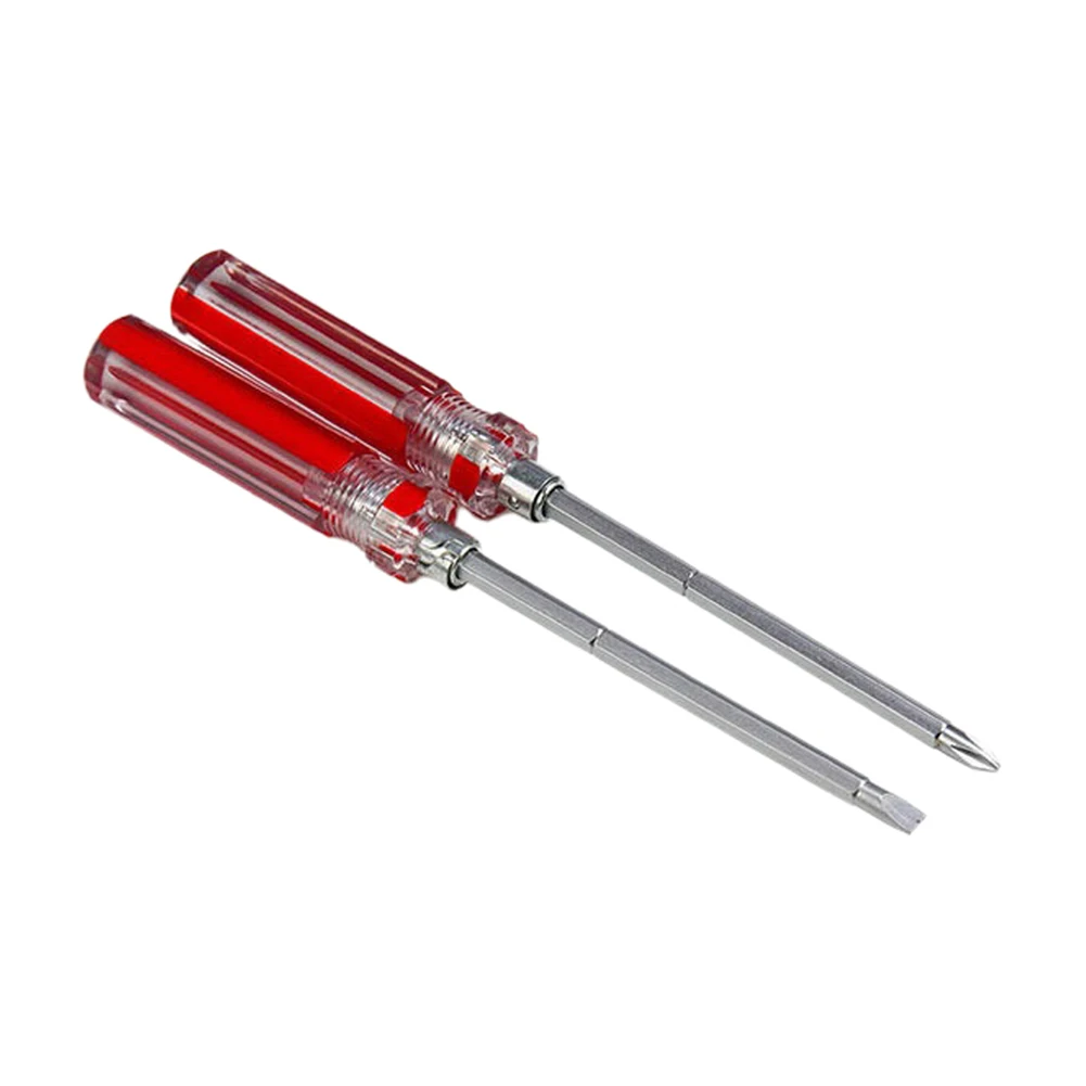 

2PCS 5mm 2 Sides Double Head Slotted Cross Screwdrivers Remover Repair Hand Tool For Operating Small Screw Accessories