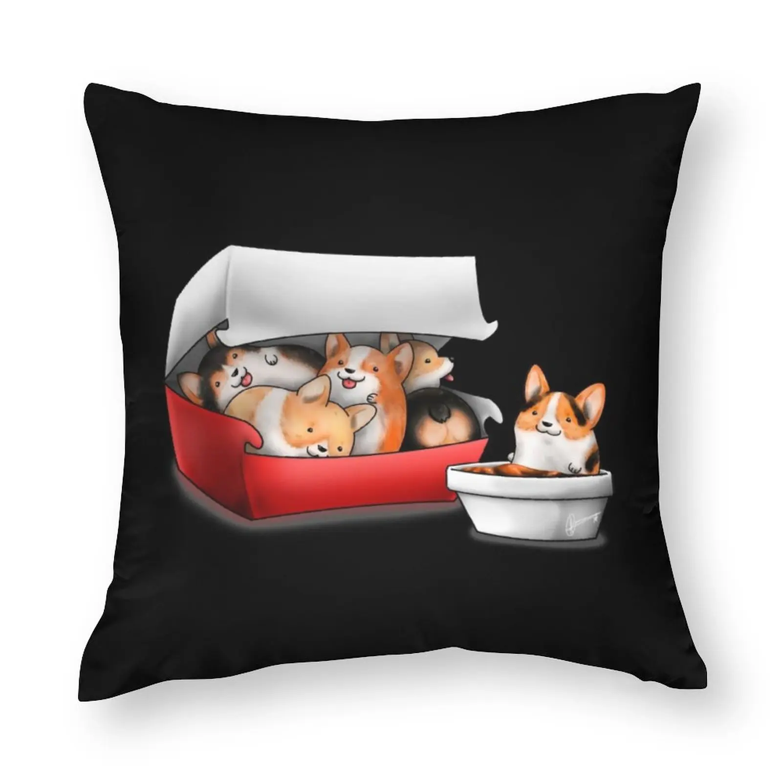 

Чехол для подушки Corgi Nuggets Sapce Corgi щенок Бог животные путешествия на молнии чехол для подушки весенний мягкий чехол из полиэстера