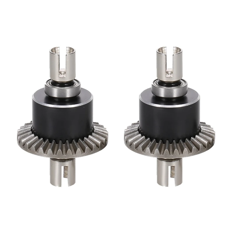 

2Pcs Metal Differential For Wltoys 144001 144002 144010 124016 124017 124018 124019 RC Car Upgrade Parts Accessories