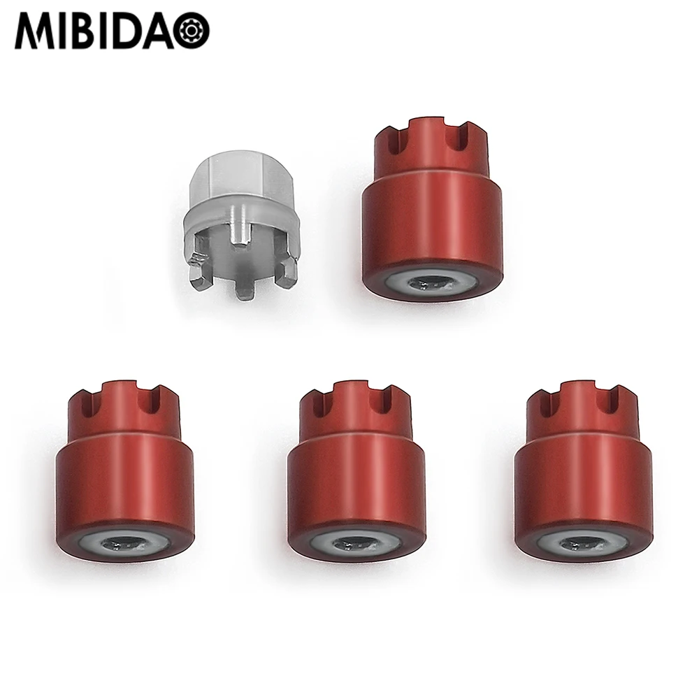 

Mibidao 4PCS Wheel Nuts Cap Locking Hubs Hex Insert Lock Nut for 1/24 Axial SCX24 90081 AXI00001 002 004 005 006 Upgrade Parts