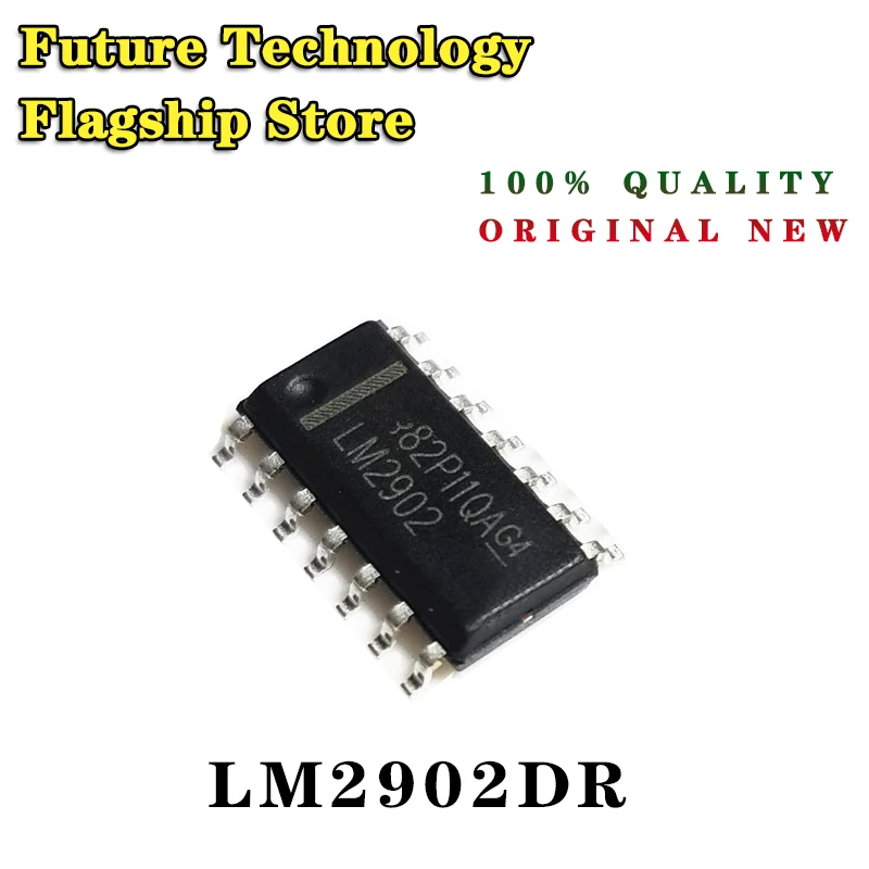 

10 шт. LM2902DR SOP14 LM2902 SOP SMD новый и оригинальный IC