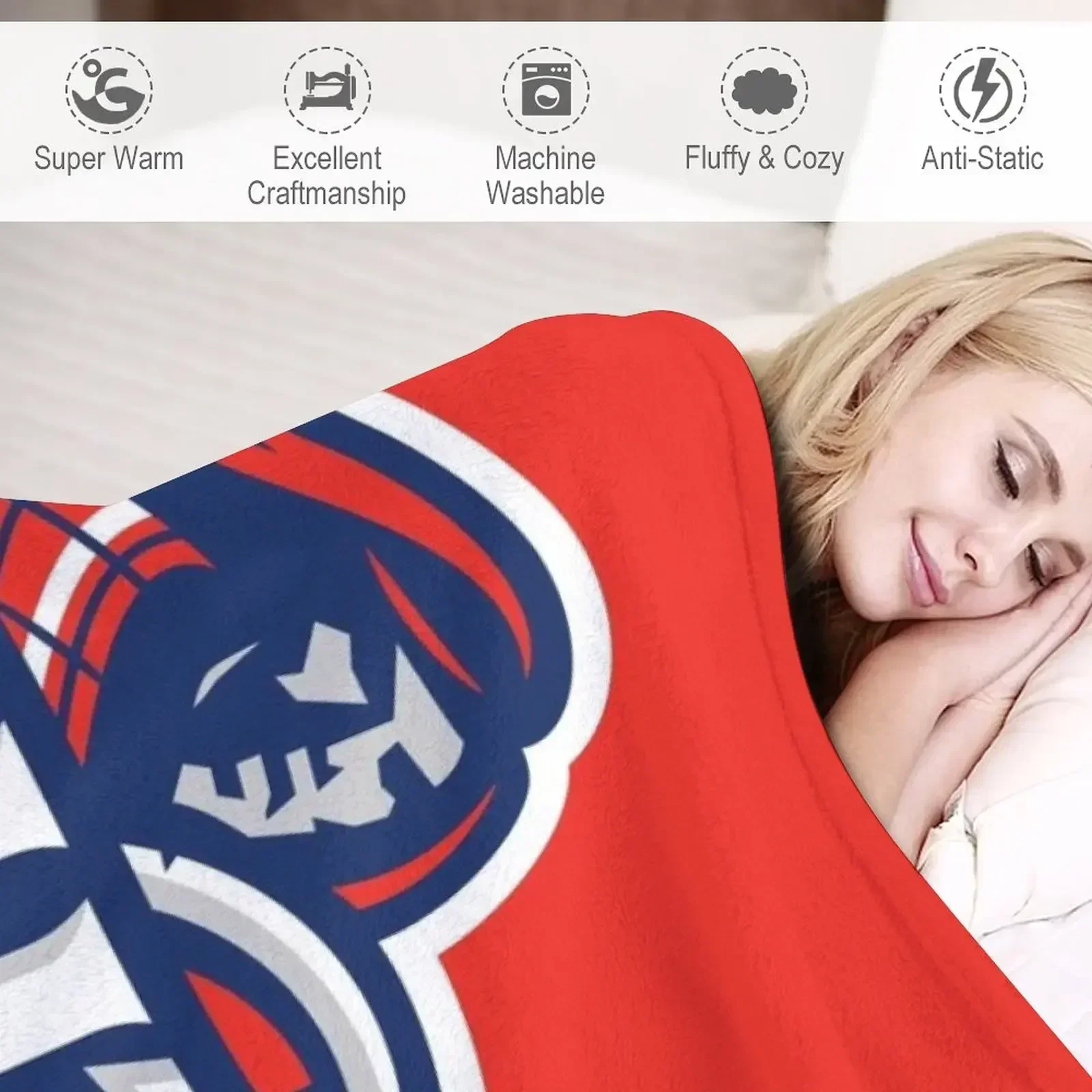 Одеяло NJ Highlan Красивые украшения Фланелевые одеяла для кровати