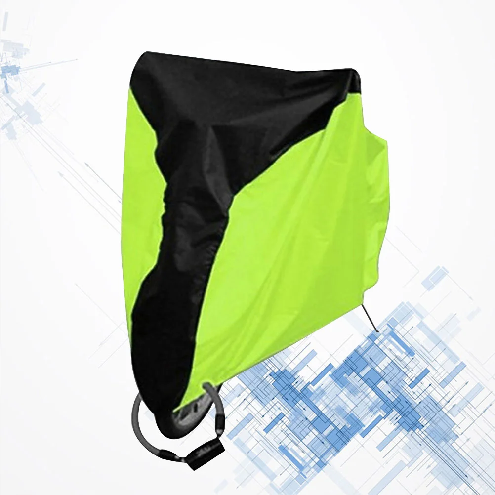 

Bike Cover Outdoor Tent Reflective Snow Rustproof Bicycle Covers Metal Lockhole