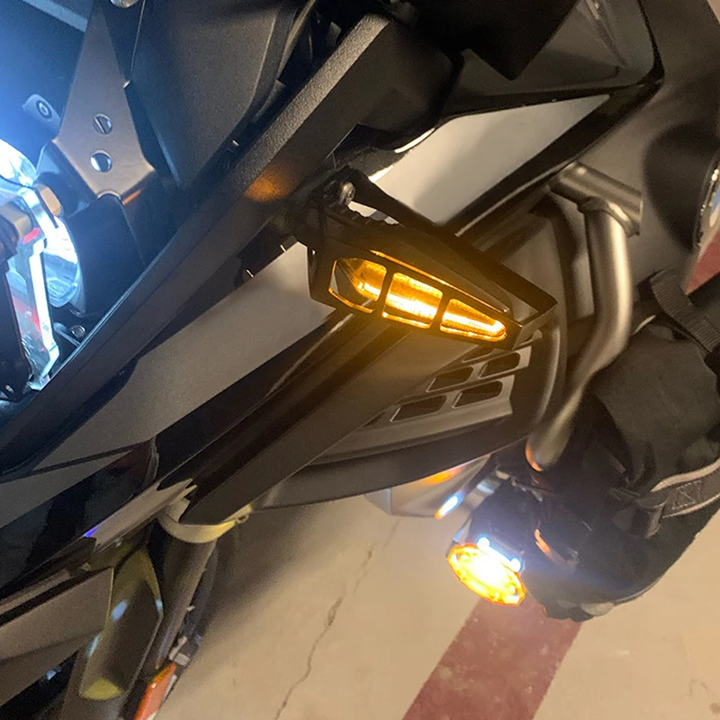 POSSBAY задние вращающиеся сигнальные огни защитный чехол для BMW R1250GS LC F850GS Adventure F750GS