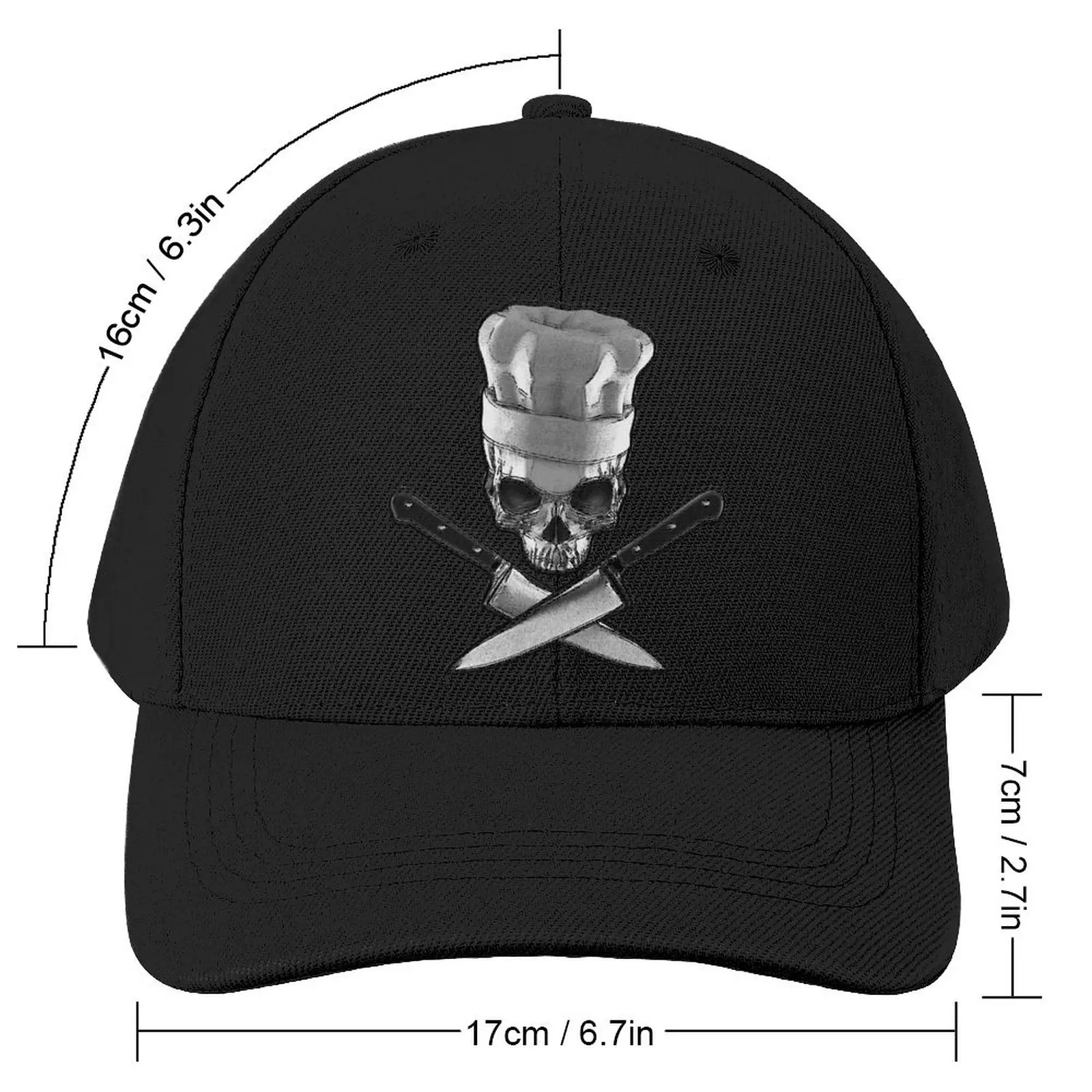 Бейсболка Def с черепом шеф-повара модная мультяшная бейсболка в стиле хип-хоп