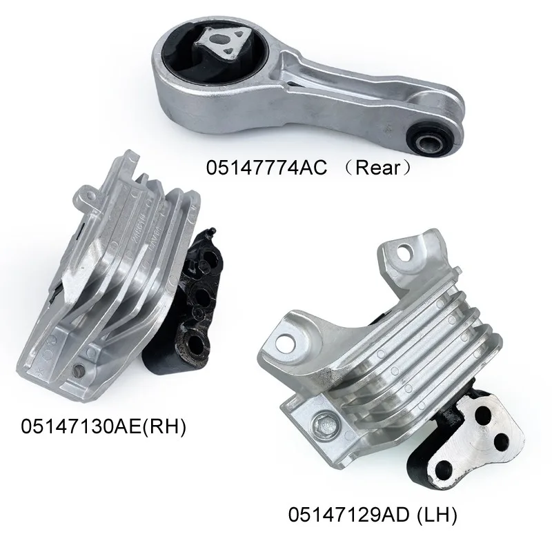 

Резиновый Монтажный кронштейн для 11-20 Dodge 2,4 JCUV Foot 05147130AE