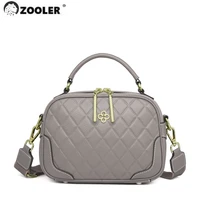 limited zooler real cow leather ladies handbags women genuine leather bags new shoulder bag royal oriented designer pursesc1066