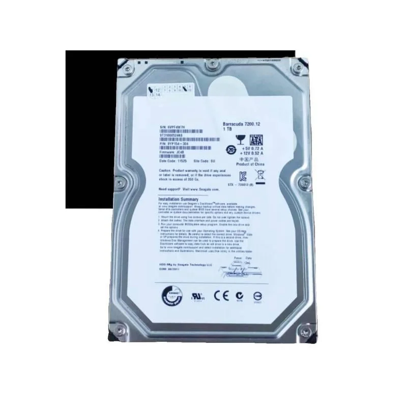 Фото YD — лучший выбор для серверного жесткого диска Seagate ST31000524AS 7200 об/мин, 1 ТБ, SATA, 3,5 дюйма №2