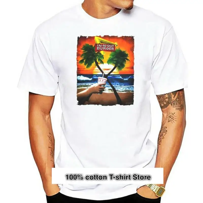 

Camiseta de sea ELLINGSON, NEW-IN-N-OUT, hamburguesa, CALIFORNIA, США, 2015