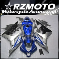 injection mold new abs whole fairings kit fit for honda cbr600rr f5 2007 2008 07 08 bodywork set silver blue