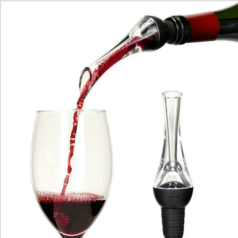 

Decanter - Flower Shape Red Wine Aerating Pourer Spout Decanter Wine Aerator Portable Filter Wine Stopper Bar Tools