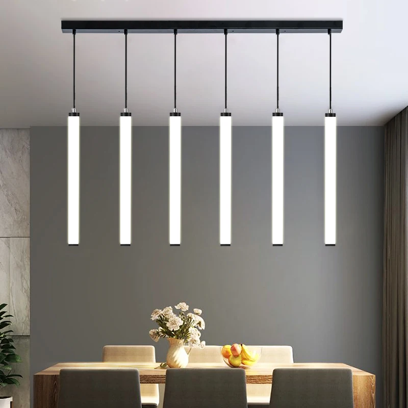 

Modern Led Chandelier Restaurant Kitchen Living Room Imitation Porcelain Glass Chandelier Cafe Bar Hotel Front Desk Chandelier