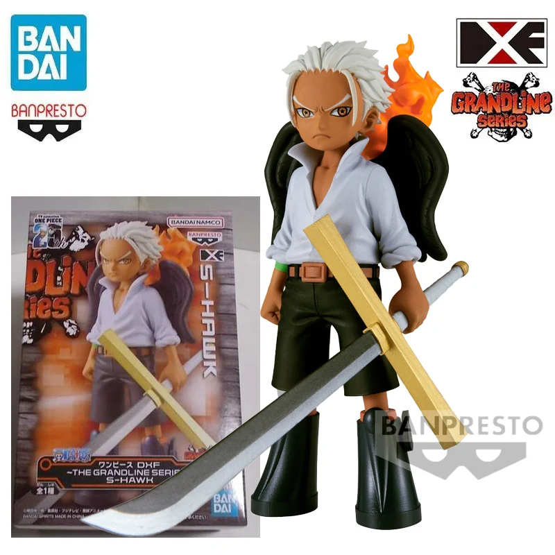 ln Stock BANPRESTO DXF THE GRANDLINE SERIES One Piece Seraphim S-Eagle PVC 12CM Аниме Фигурки Модель Коллекция