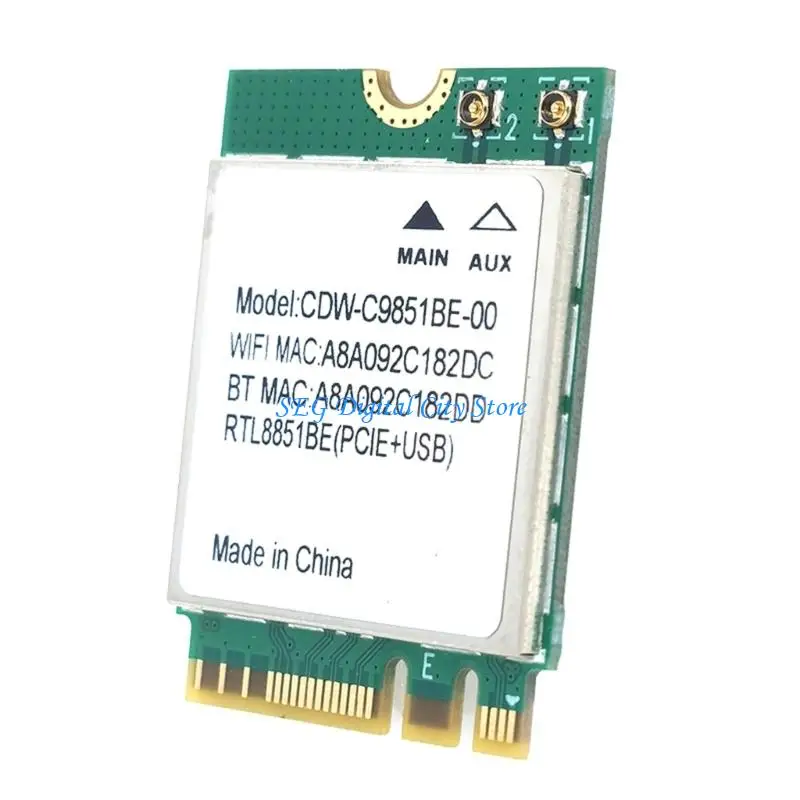 Фото U75B RTL8851BE 2.4G Двухдиапазонная беспроводная сетевая карта Модуль WIFI6 802.11A №5