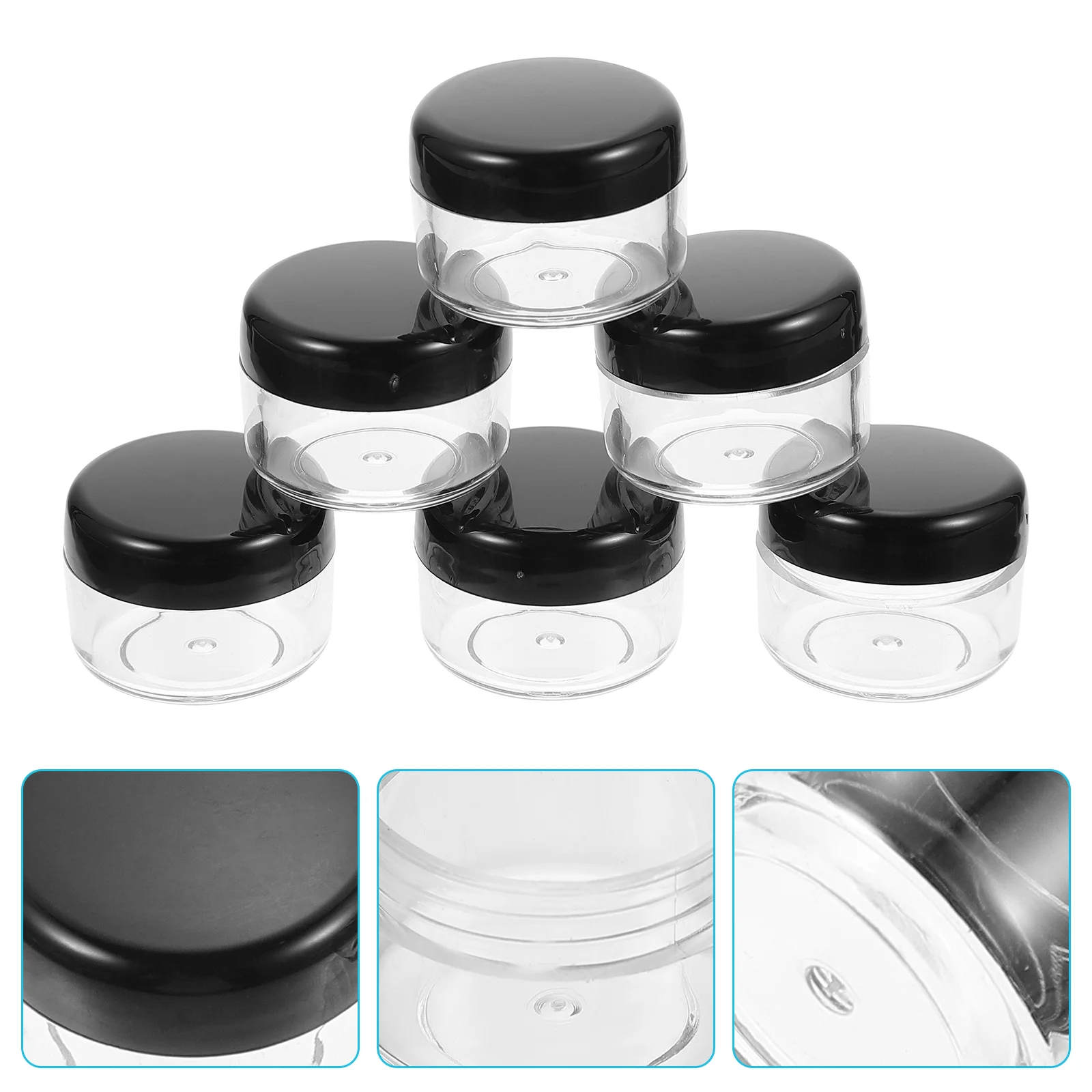 

Cream Jars Jar Face Beads Storage Nail Bottle Empty Box Refillable Frosted Pot Container Containers Design Lid Beadlotion Body