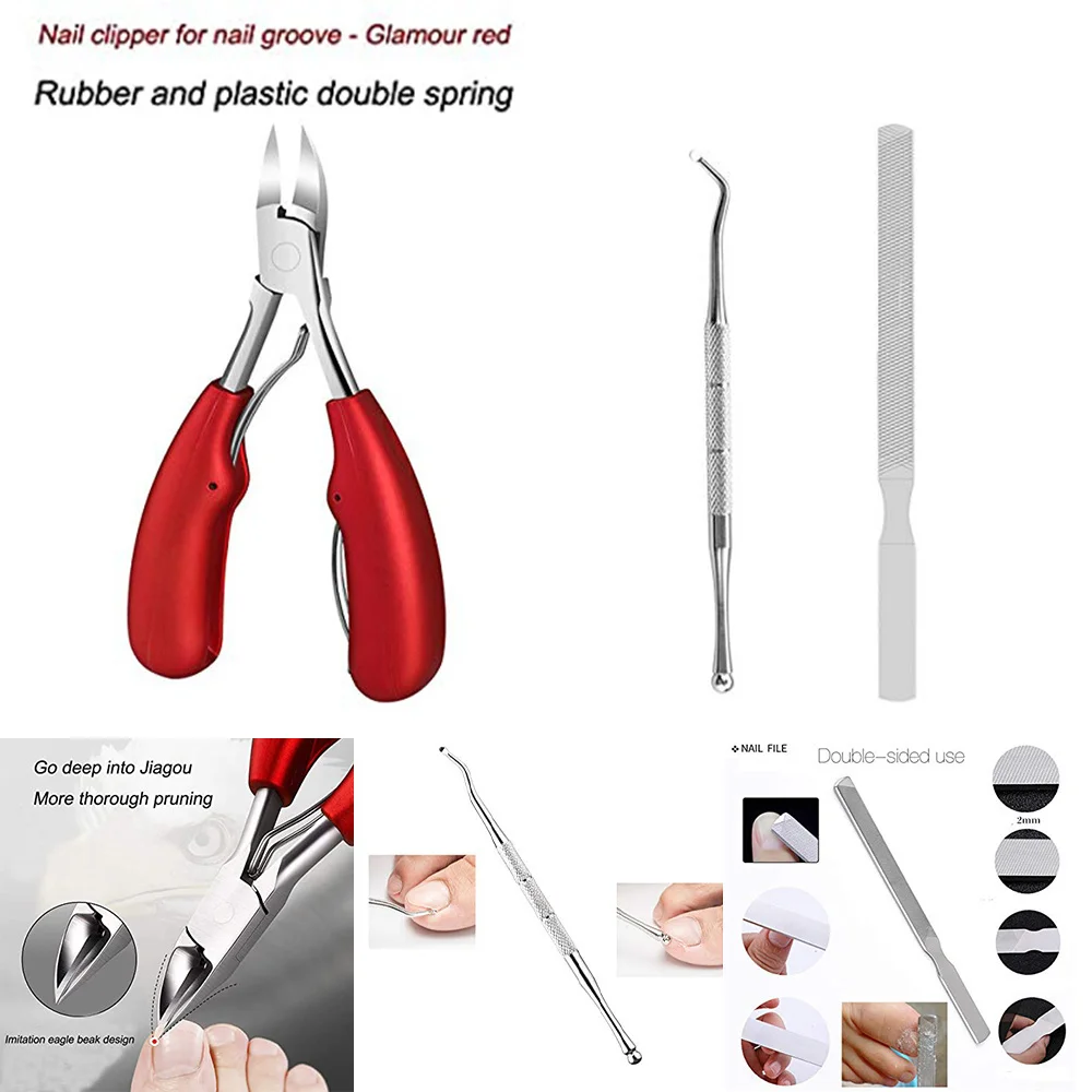 

Кусачки для ногтей, подходящие для вогнутых или толстых пальцев ног, легко захватываются, с большой ручкой, острые, из нержавеющей стали, опт...