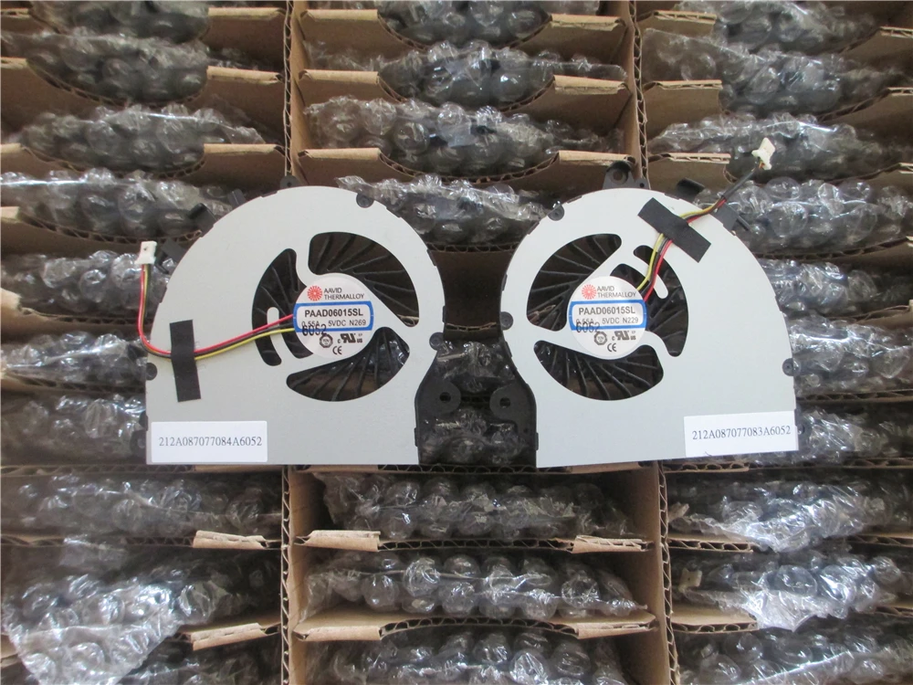 Вентилятор графического процессора для MSI GS70 GS72 MS-1771 UX7 7G-700 GTX 765M AAVID PAAD06015SL N197 0.55a 5vdc