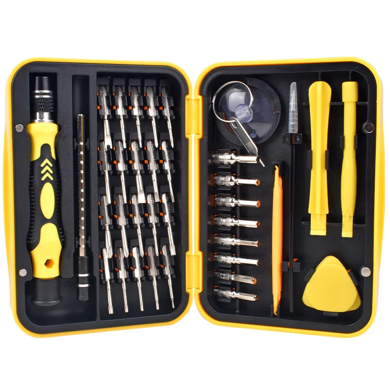 Watch Mobile Phone Disassembly Repair Tool Deep Hole 38-in-1 Combination Screwdriver Set
