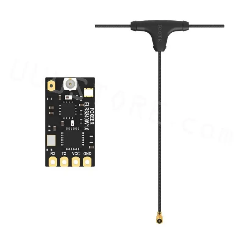 

Foxeer ELRS 2.4G Receiver LNA RGB LED Indicator for ELRS 2.4G TX RC FPV Freestyle Long Range Drones DIY Parts