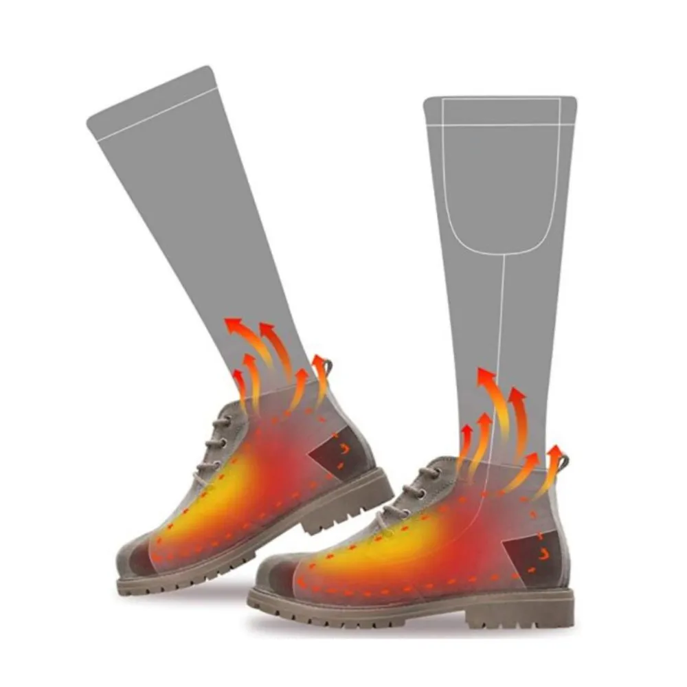 

Men Women Heated Socks Winter Smart Electrical Heating Socks Camping Hiking Fishing Socks Keep Warm Accessories Heated Socks