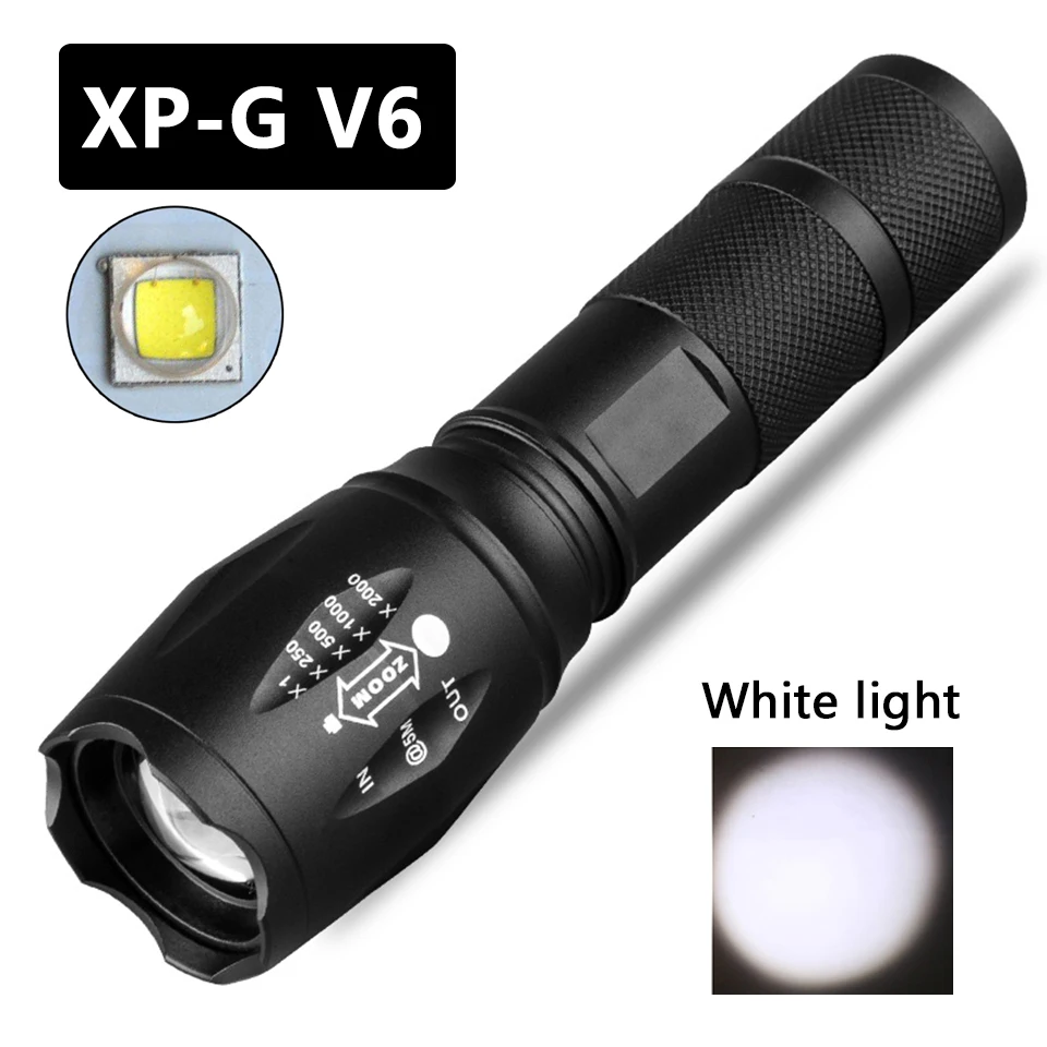 

Фонарик LED Litwod V6 L2 T6