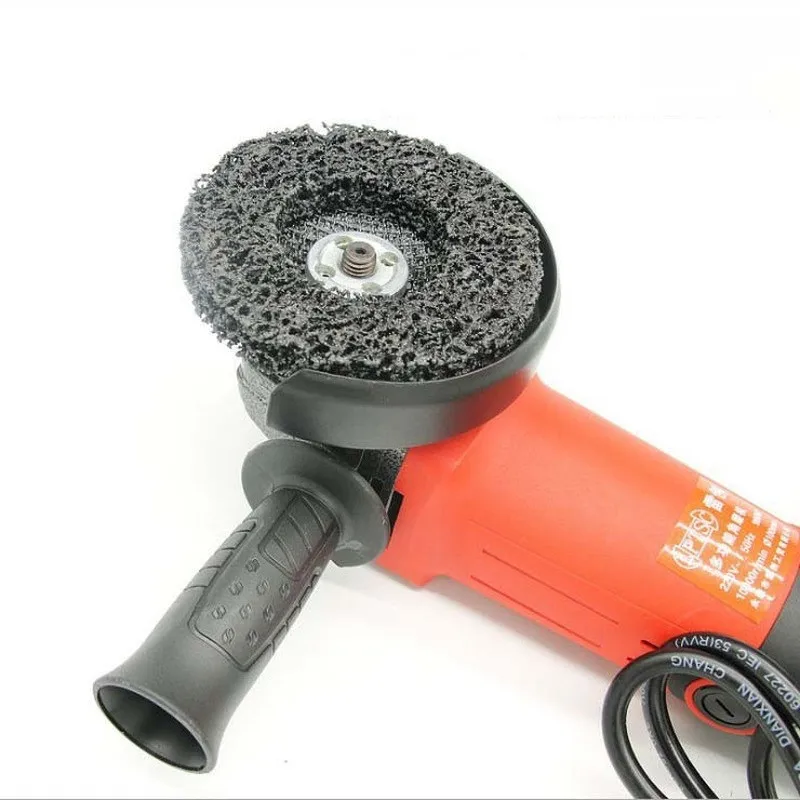 

2pc 125mm Poly Strip Disc Abrasive Wheel Paint Rust Removal Clean For Angle Grinder