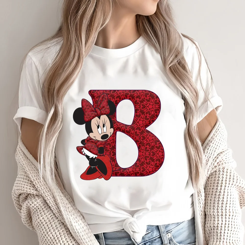 Футболка женская в стиле хип-хоп с принтом Диснея