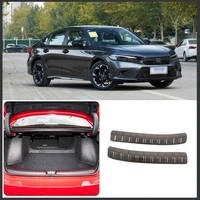 for honda civic eleventh generation 2022 car modeling built in rear guard stainless steel car modification accessories