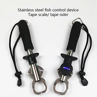 fish pliers fishing tackle accessories luya fish controller multi functional extension belt weighing and ruler stainless steel