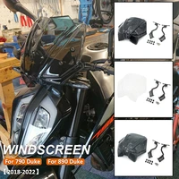 for 790 duke 890 duke 2018 2019 2020 2021 2022 new motorcycle front fairing windscreen windshield fly wind deflector screen