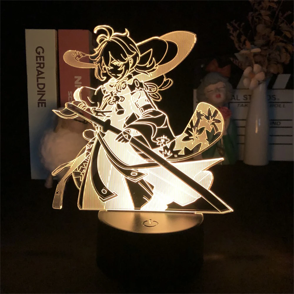 

Acrylic 3d anime lamp anime nightlights lamp figurine lighting for bedroom cartoon comics light home decor lamp Christmas gift