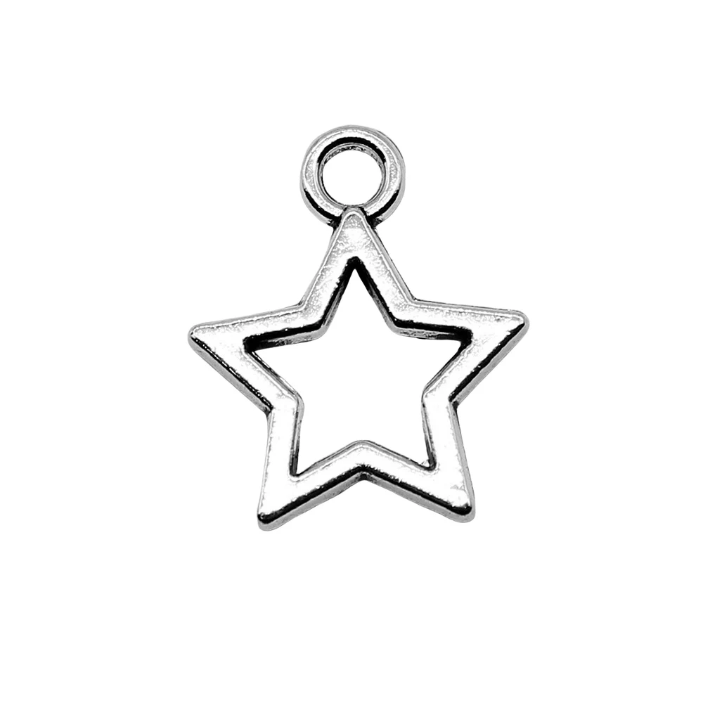 

Подвеска в виде подвески, 20 шт., сделай сам, изготовление металлических ювелирных изделий, античное серебро, цвет 18x21 мм