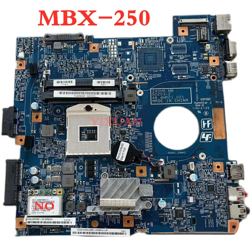 

A1829659A For SONY MBX-250 PCG61911L VPCEG VPCEG18FG Notebook Mainboard S0203-2 HM65 DDR3 Laptop motherboard