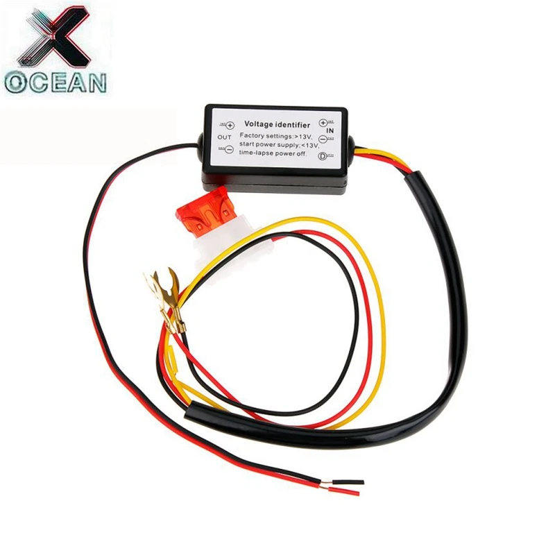 

Автомобильные дневные ходовые устройства, контроллер, умные светодиодные дневные ходовые огни, светорегулятор, водонепроницаемый, быстрое автоматическое включение и выключение, контроллер 12-18 в