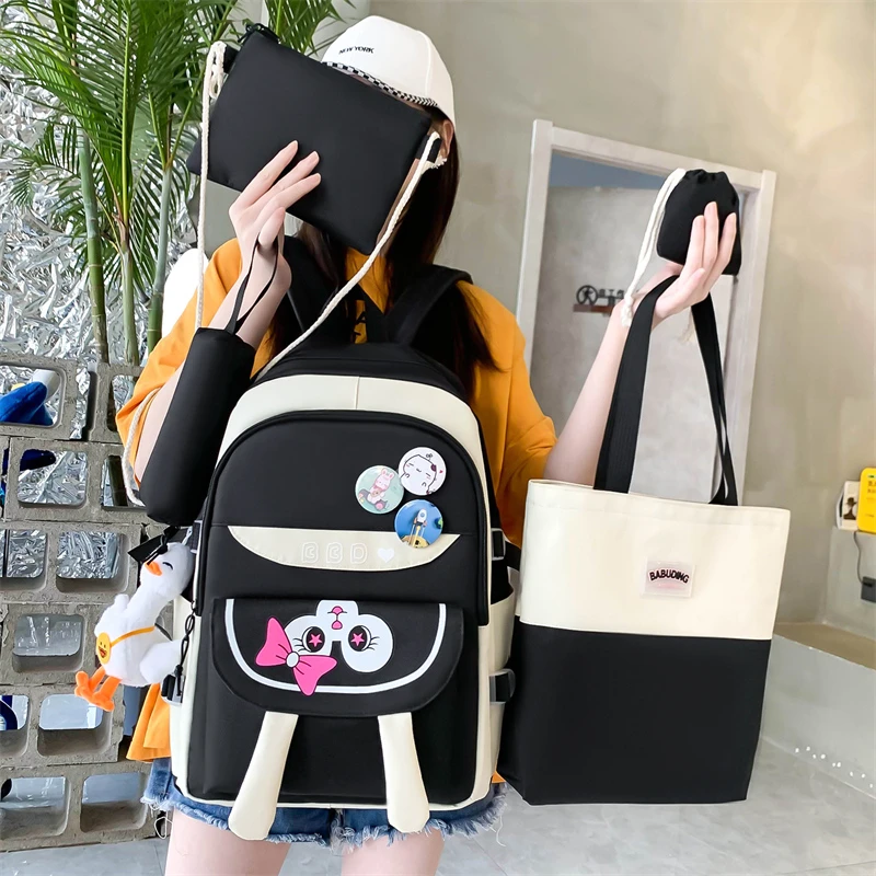 UNIXINU 5 шт. в комплекте Kawaii школьный рюкзак для девочек школьные сумки