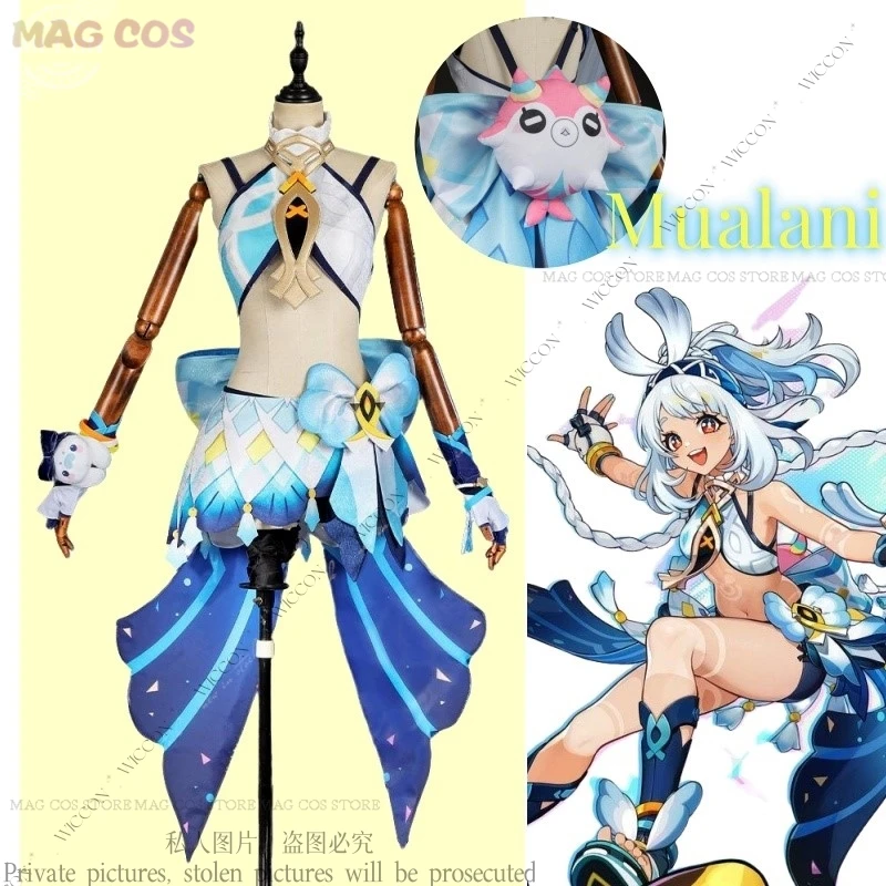 Костюм для косплея Muinaa новый персонаж ролевых игр Genshin Impact Natlan Girl руководство по