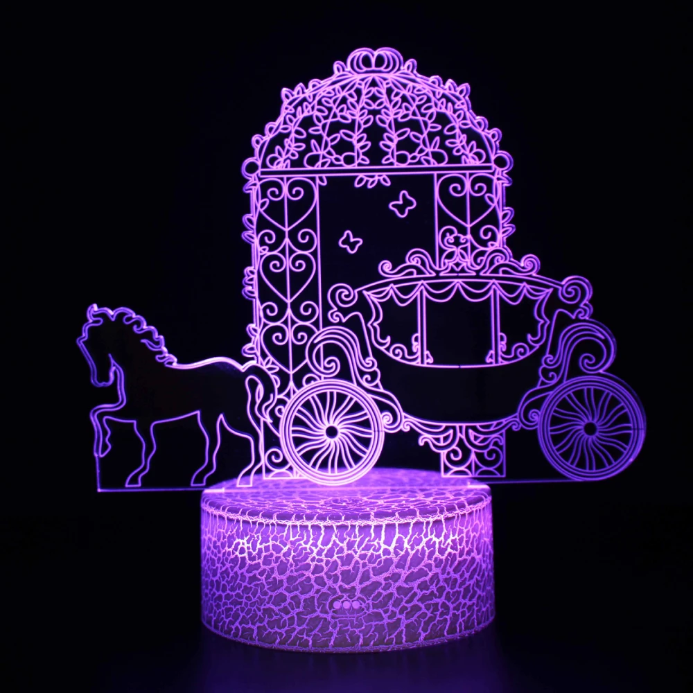 

Nighdn Horse Night Light Night Led Desk Lamp 7 Color Changing Bedside Decor Night Lamp for Kids Chid Nightlight Christmas Gifts
