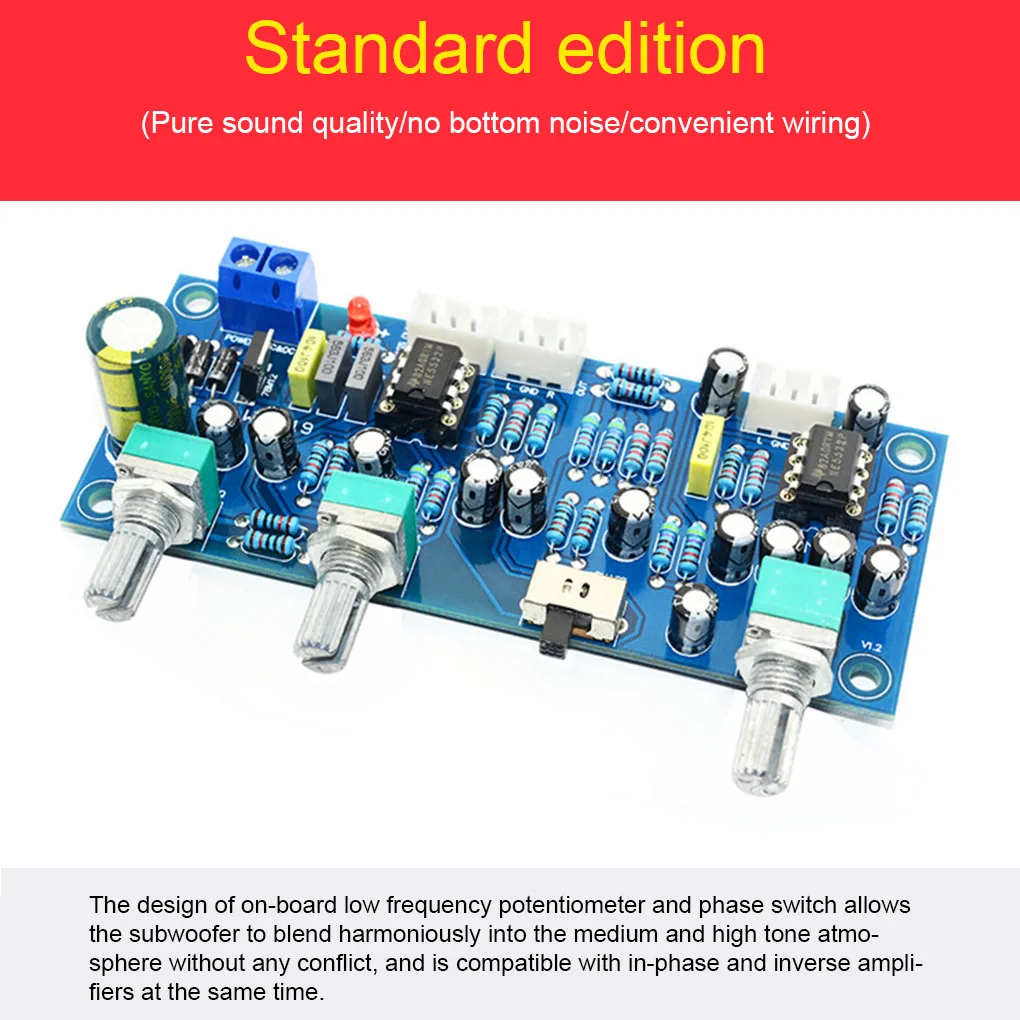 

Amplifier Board 2 1 Channel Household Sound Box Amplifying Module
