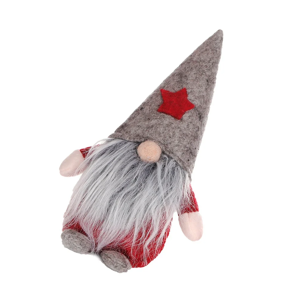 

Christmas Swedish Gnomes Santa Gnome Plushbeard Elf Gardendecorations Claus Hanging Party Figurine Dwarf Ornaments Adorable Tree