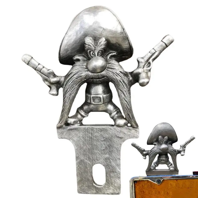 

Hood Ornaments For Trucks Cartoon Coyote Rocket/Gunner Car Front Cover Hood Ornament Car Front Cover Hood Ornament Mechanical St