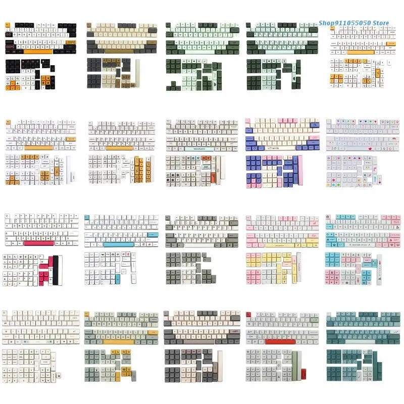 

126 шт., колпачки для клавиш механической клавиатуры